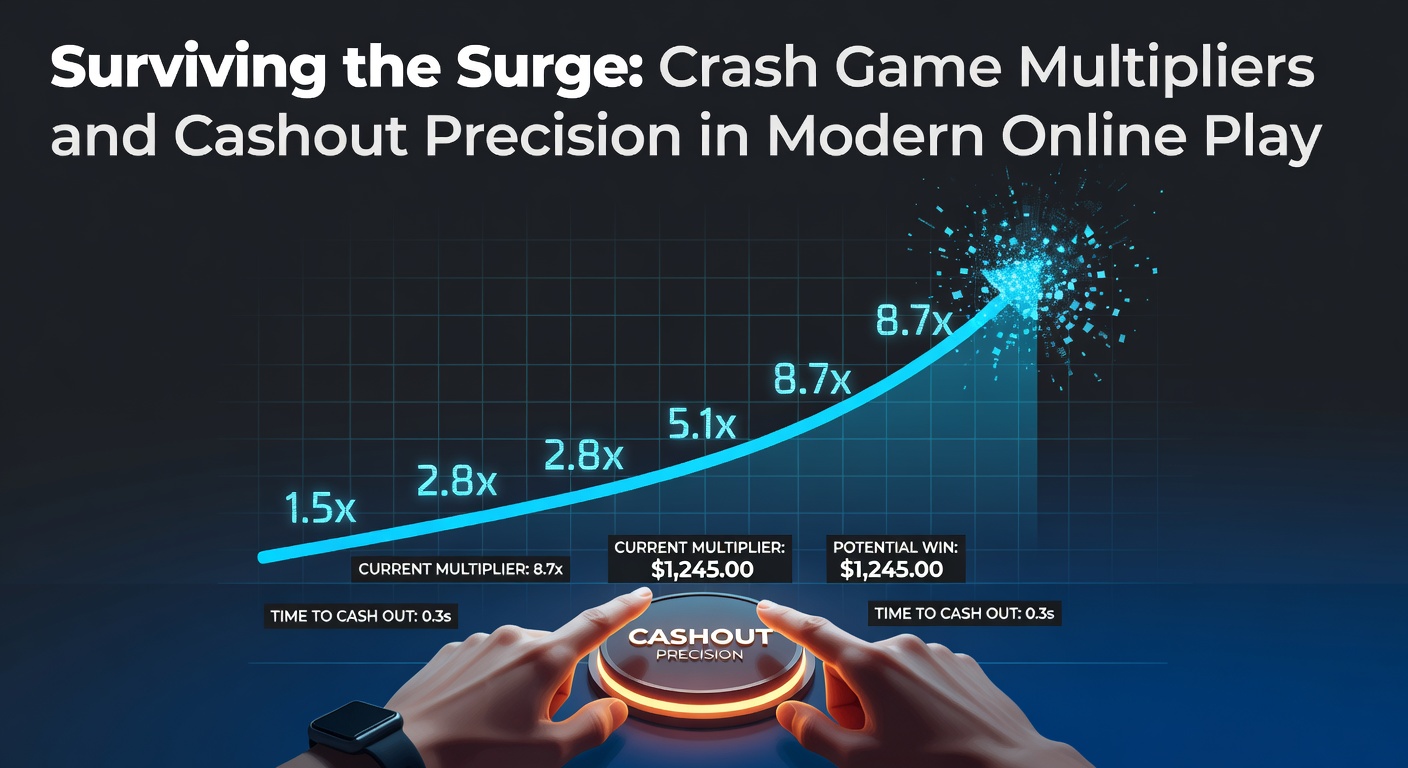 Digital graph showing a crash game multiplier surging upward before a sudden drop, illustrating the high-stakes timing players face